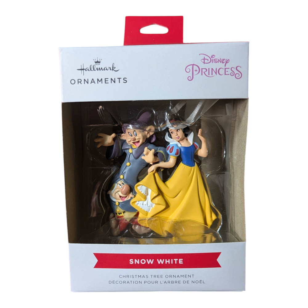Hallmark Disney Princess Snow White and Friends Christmas Ornament NIB Gifts